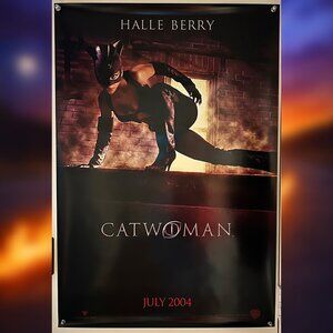 CATWOMAN (2004) - ORIGINAL DOUBLE SIDED ADVANCE MOVIE POSTER
